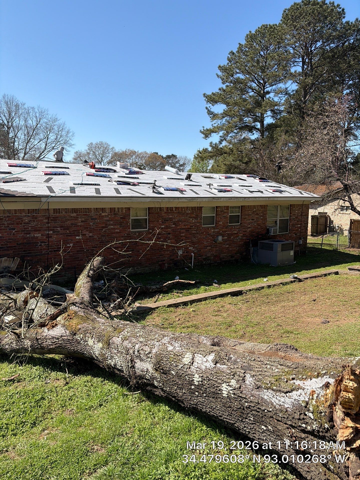 Full Roof Replacement and Storm Damage Restoration in Hot Springs by Temple Roofing and Exteriors