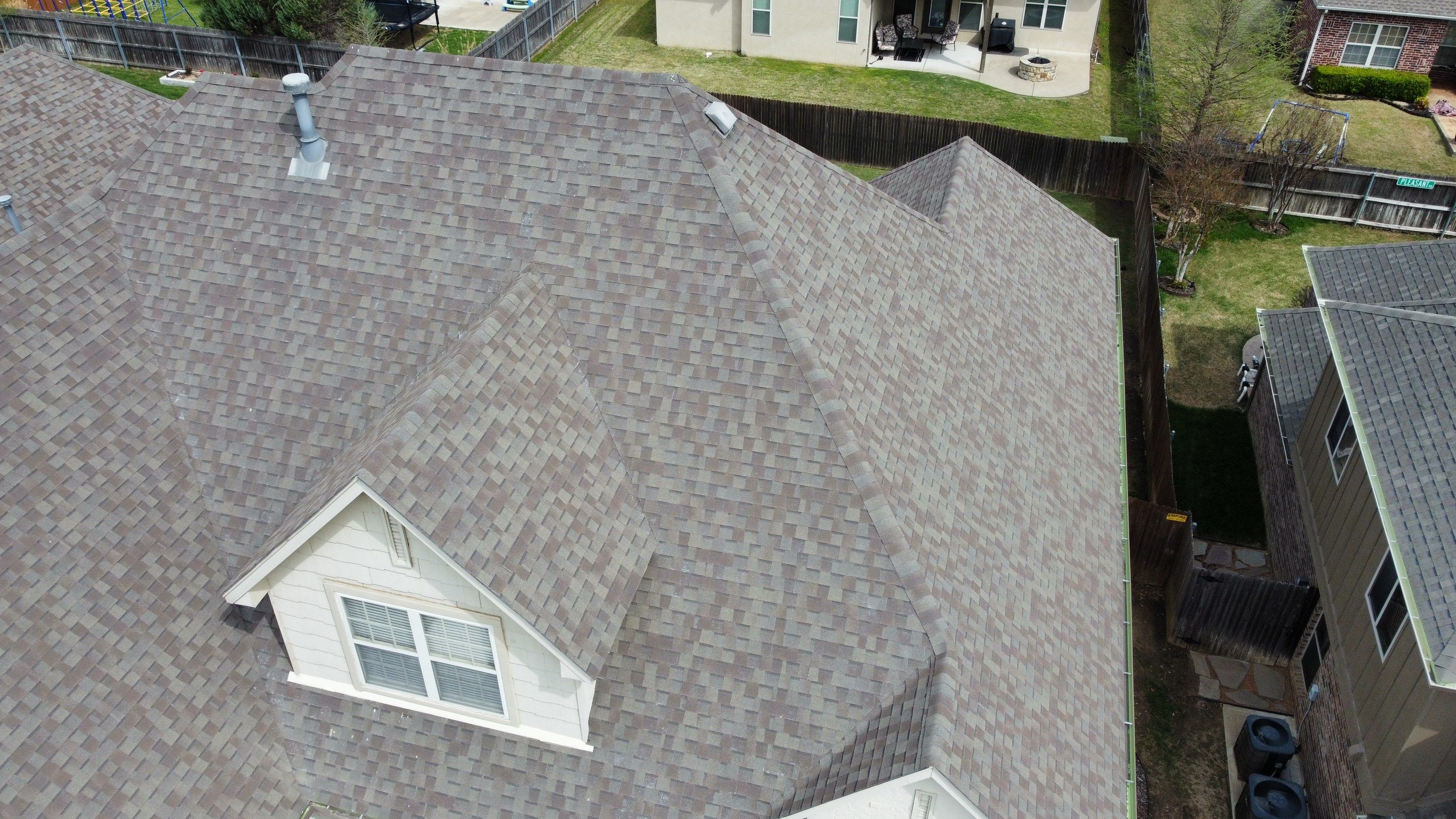 Residential Roof Replacement using Malarkey Vista (Weathered Wood) by Sentry Roofing