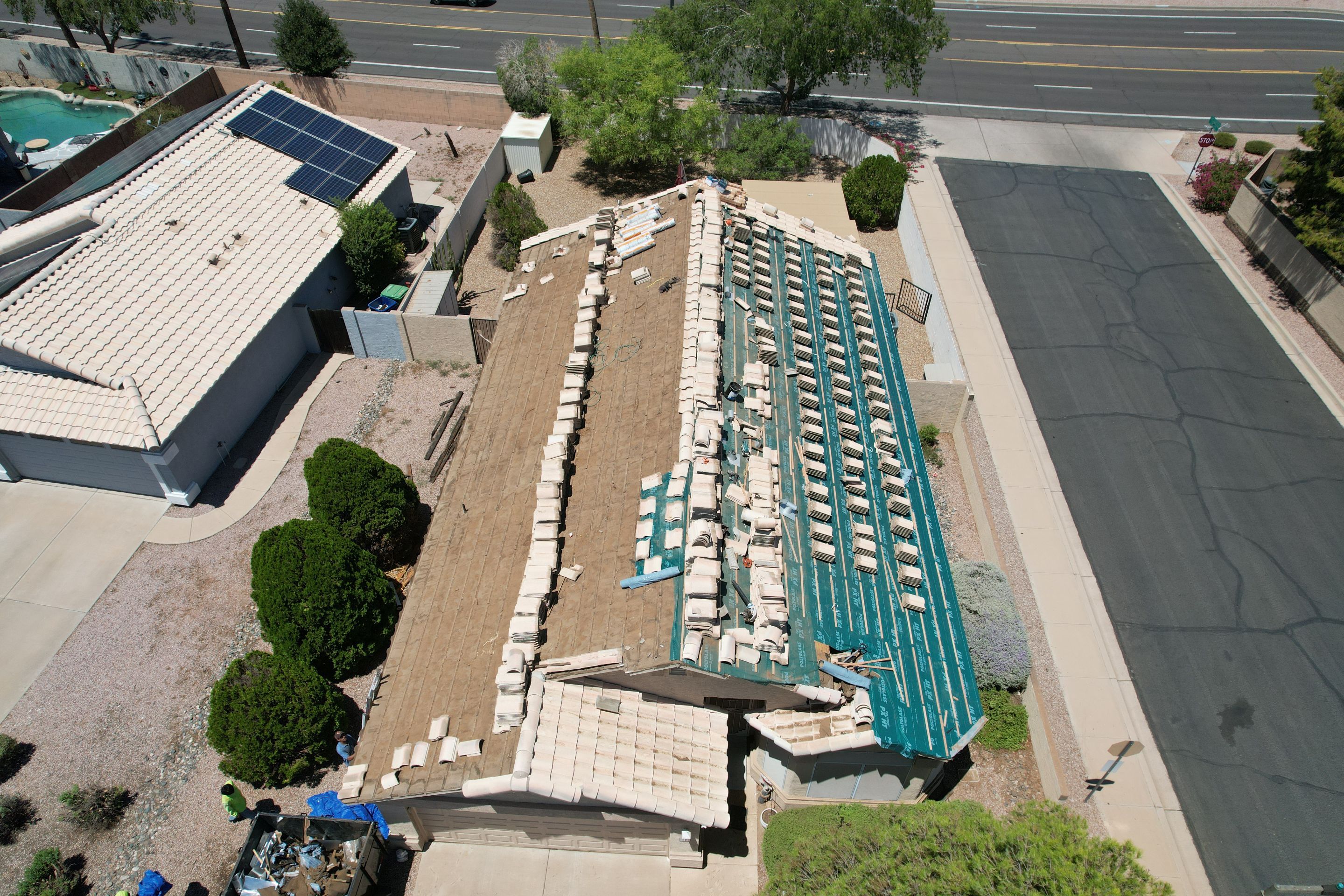 Project in Mesa, AZ by Showtime Roofing & Coatings LLC