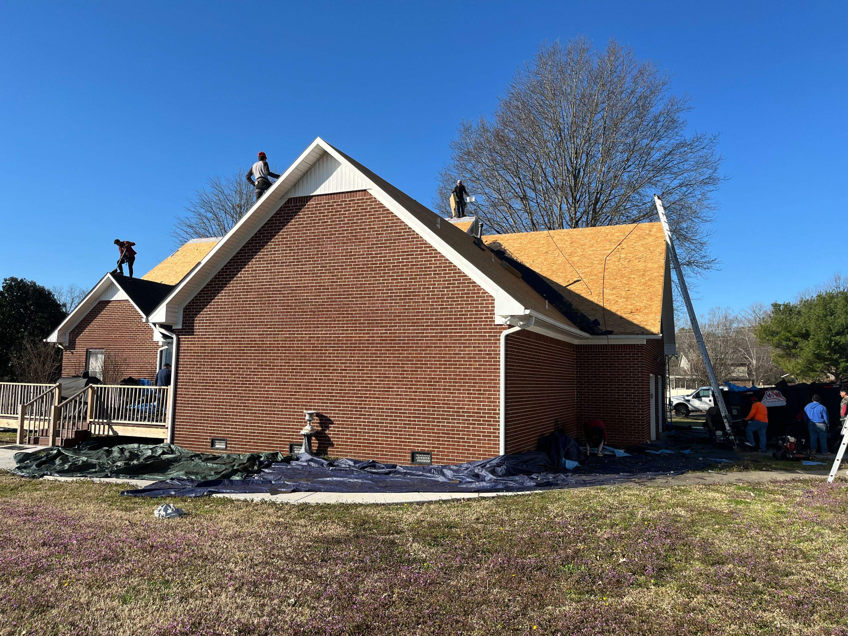Project in Athens by BayCo Roofing
