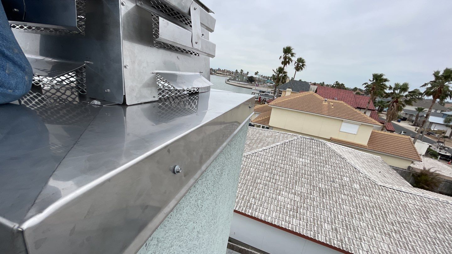 Chimney Cap Replacement by Lighthouse Roofing