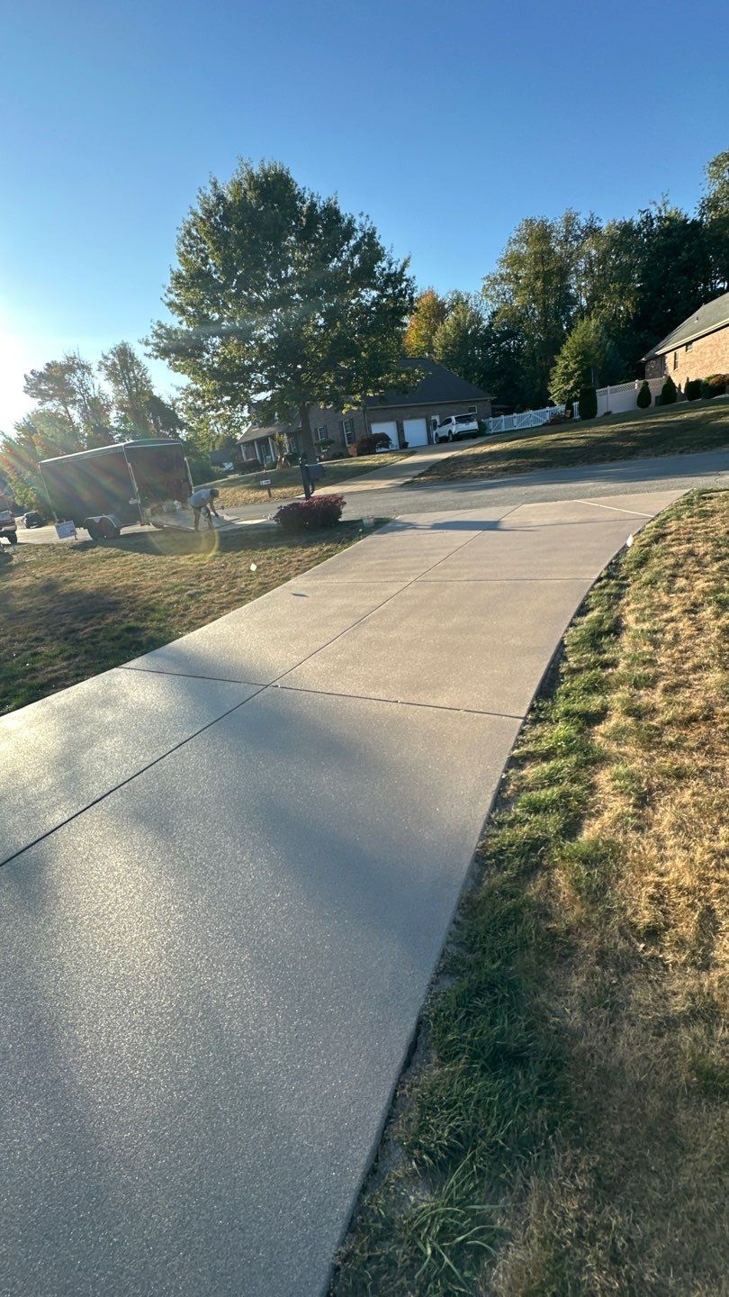 Driveway + Garage + Walkway Project in Meridian by Floors in a Day, Inc