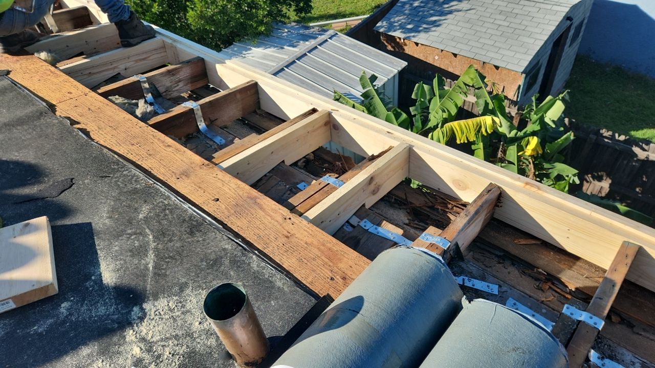Project in St Pete 33703 by Mitchell Roofing Company LLC 