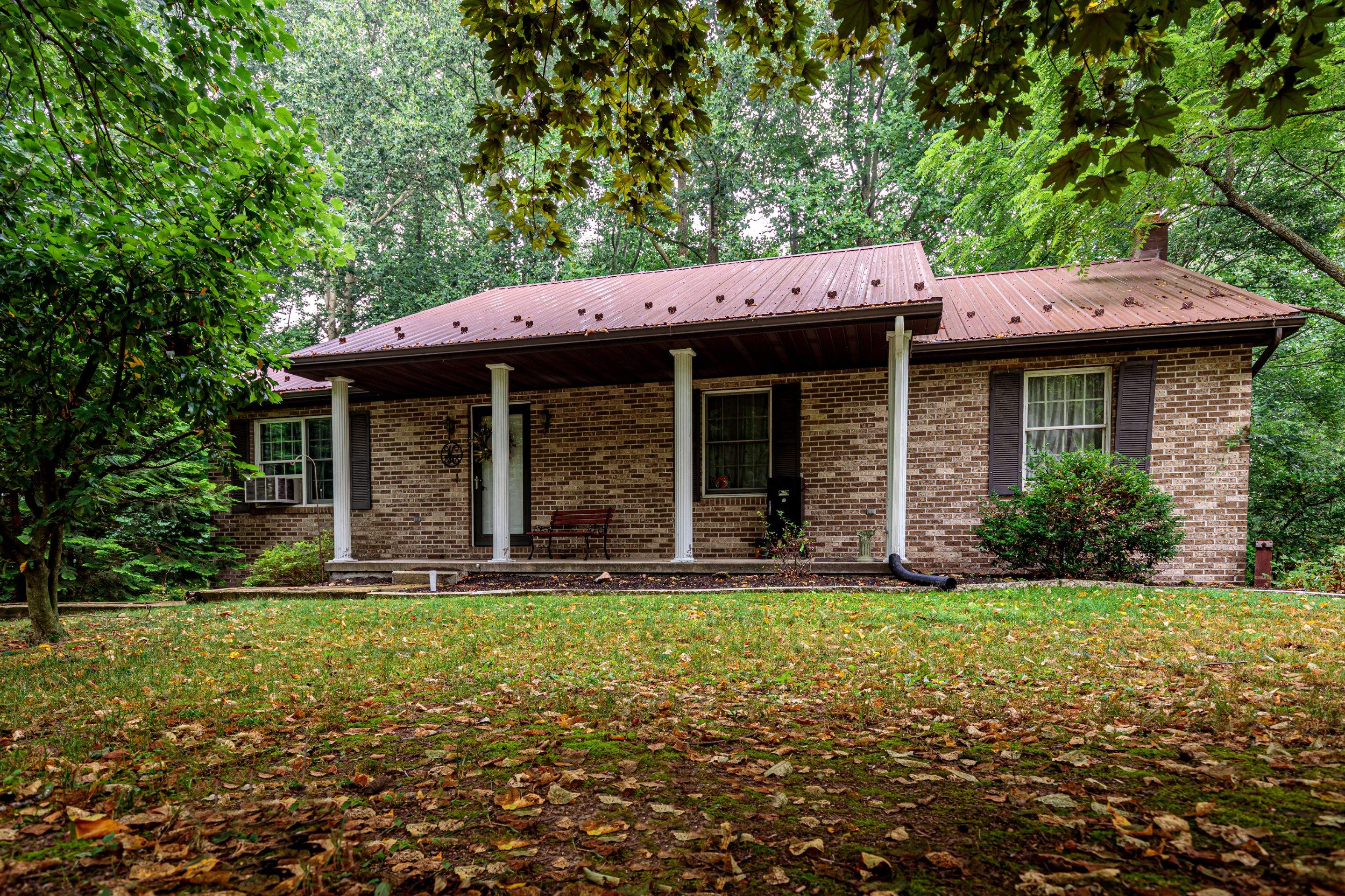 Metal Roof-brown by Esh Builders