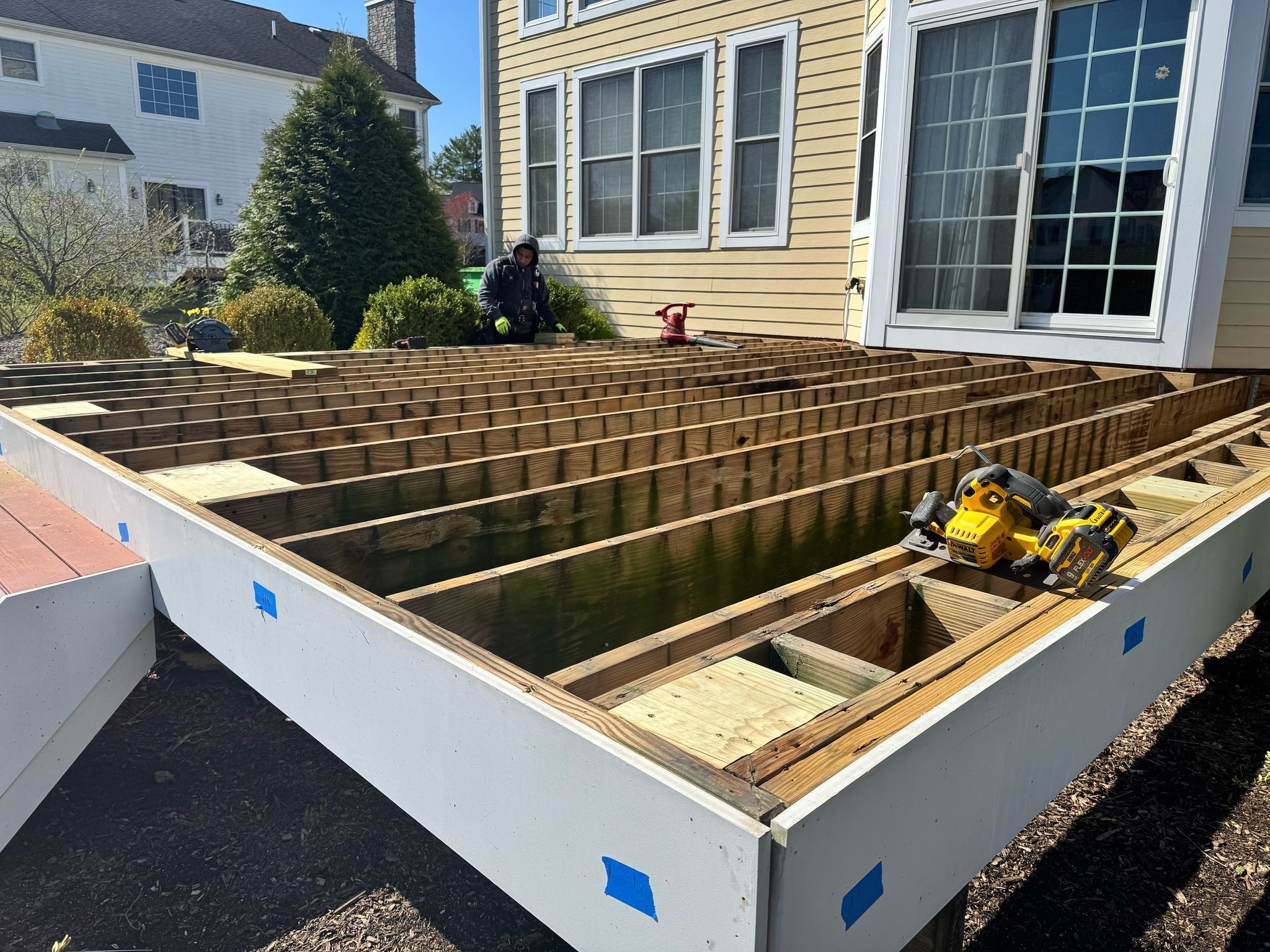 Deck Installation using Trex by Home Concepts Construction