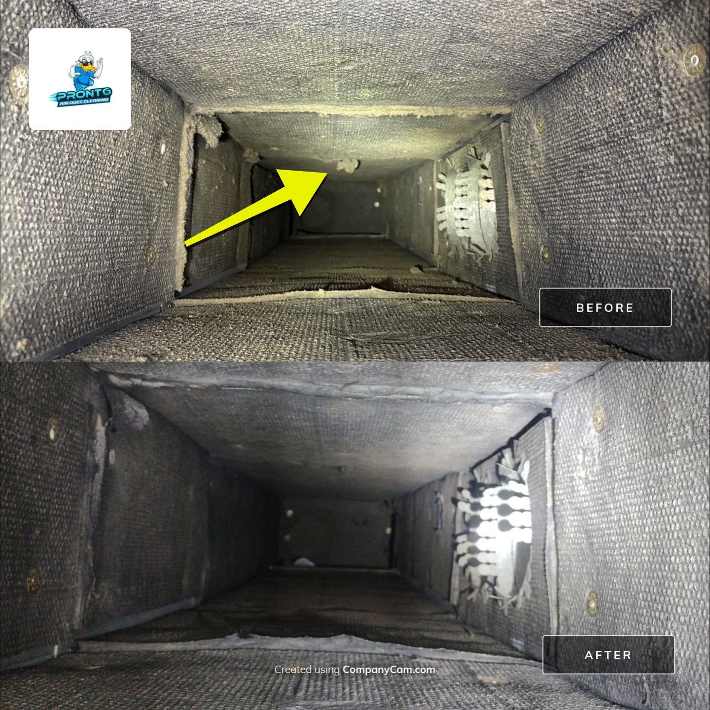Pronto Air Duct Cleaning featured photo.