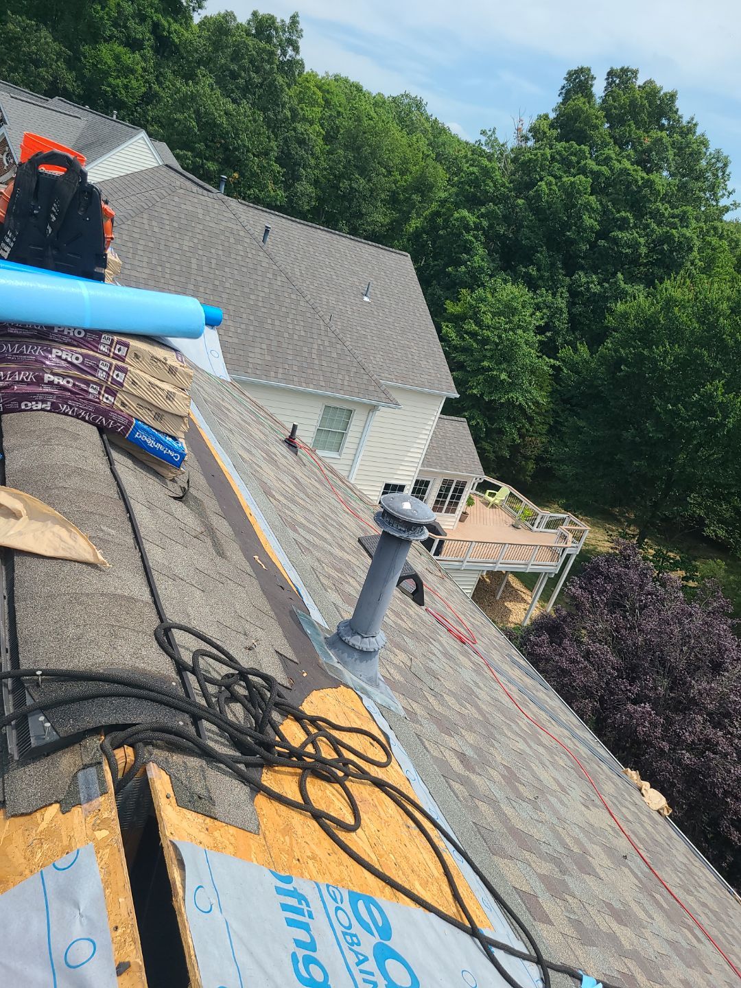 Haymarket: Roof Replacement with CertainTeed Landmark Pro Designer Shingles in Max Def Weathered Wood by RM Banning, Inc.
