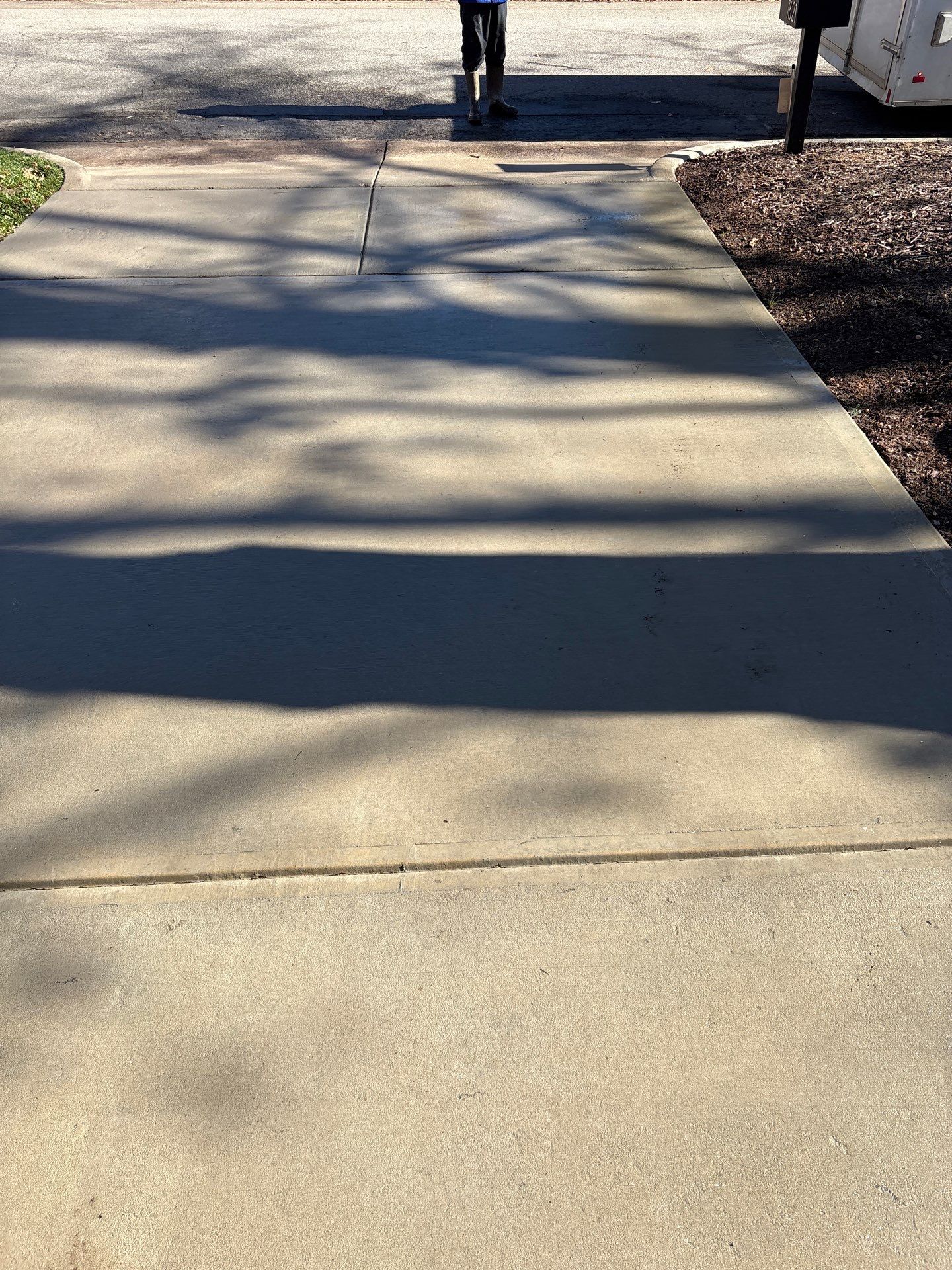 Concrete Driveway and Pool Deck using Concrete Sealant by DuraSeal