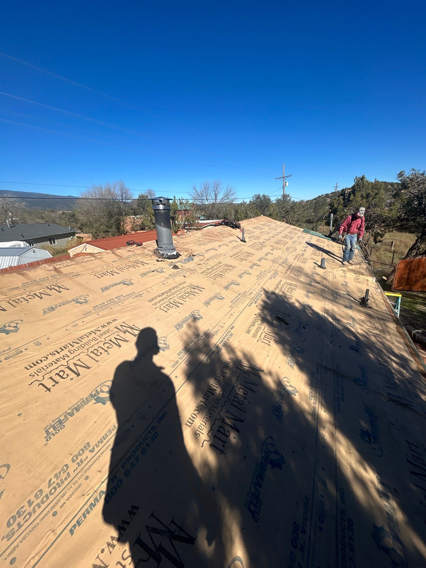 Project in Sandia Park by Ark Light Construction