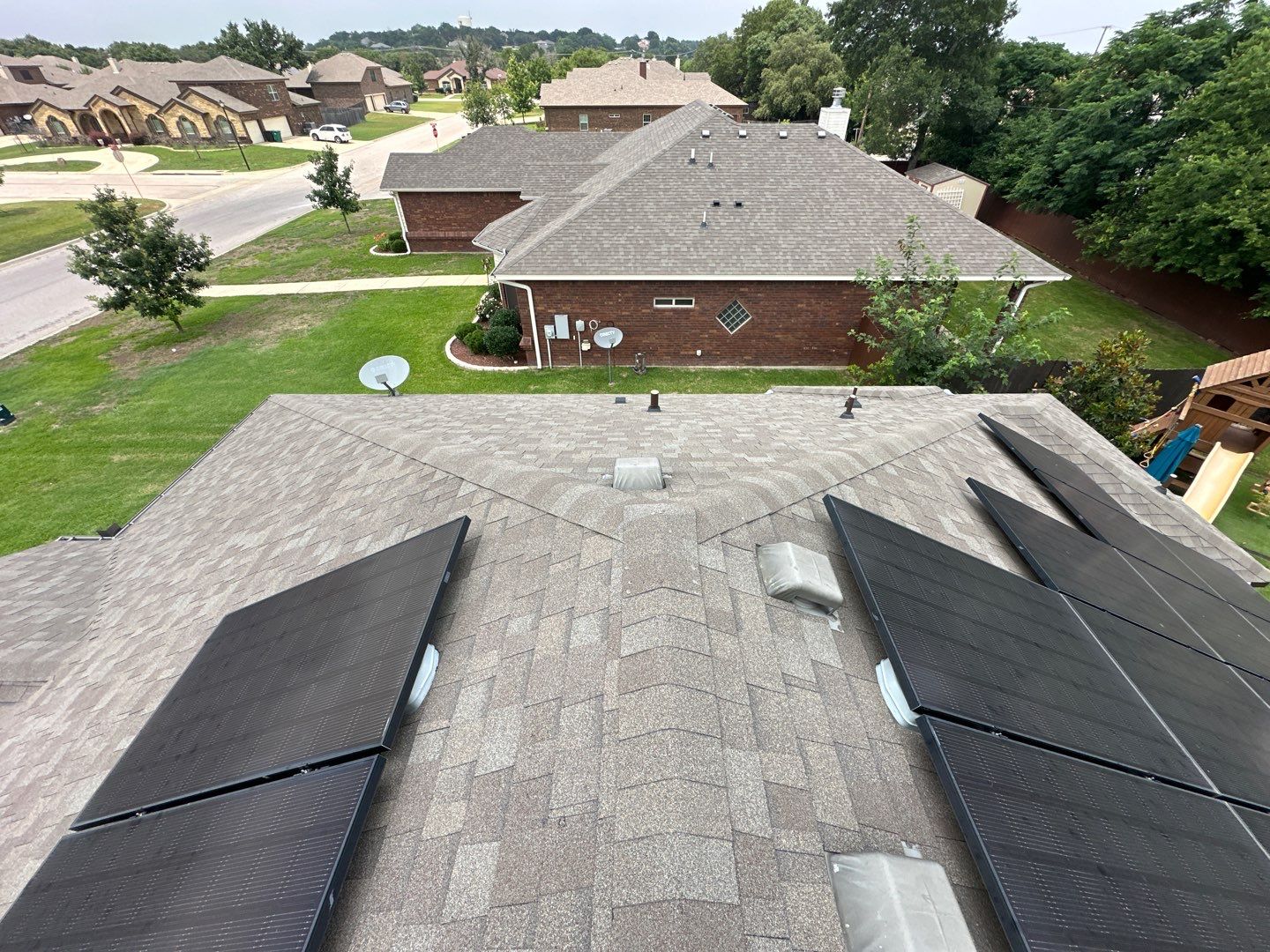 Full Roof Replacement & Solar Detach/Reset in Harker Heights, Texas by ROAM Roof & Solar