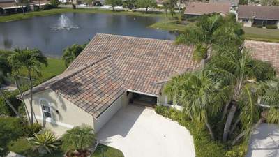 Residential Roofing Installation using Eagle Roofing Tile
