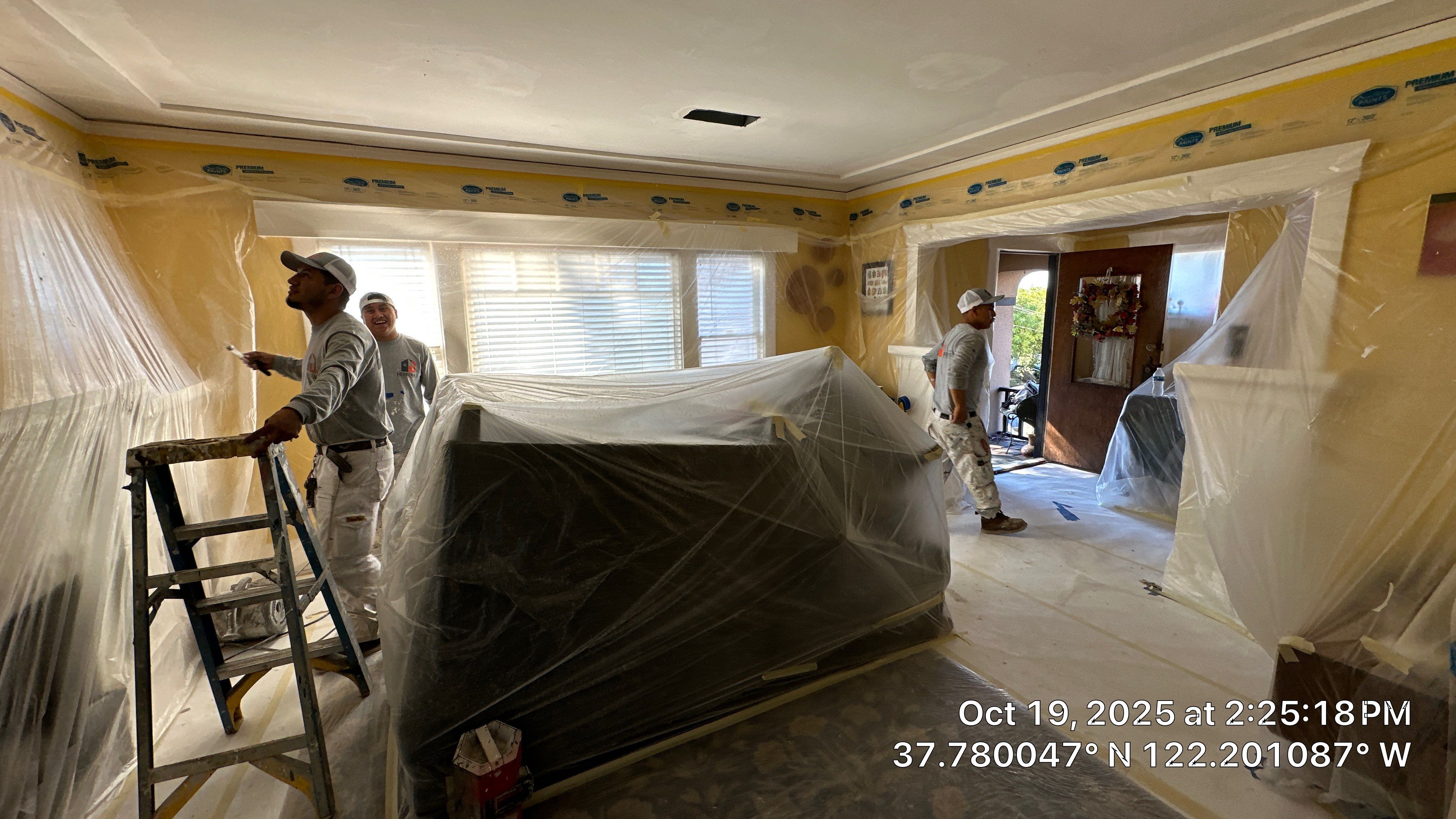 Oakland Kitchen Renovation with Custom Cabinetry and Granite Countertops by Herrera’s Bay Area Painting inc.