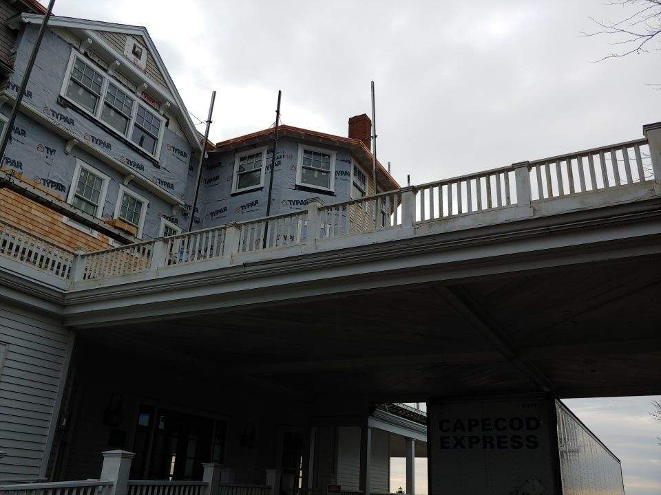 6″ Copper Gutter Installation At The Harbor View Hotel! by Gutter Pro Enterprises
