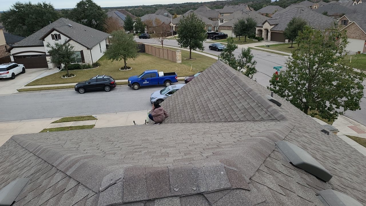 Residential Roof Replacement and Storm Damage Restoration in Leander by Caliber Restoration LLC