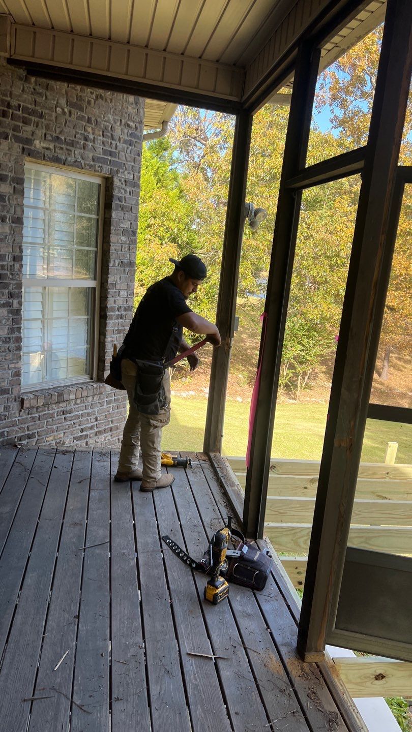 Timber Lake - Deck / Screened Porch by Pillar and Pine