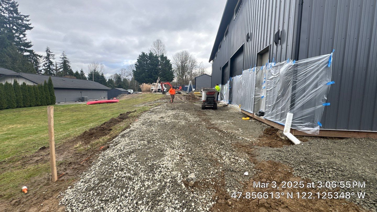 Concrete Walkway Surround and Front Patio | Snohomish  by Jireh Asphalt & Concrete Inc 