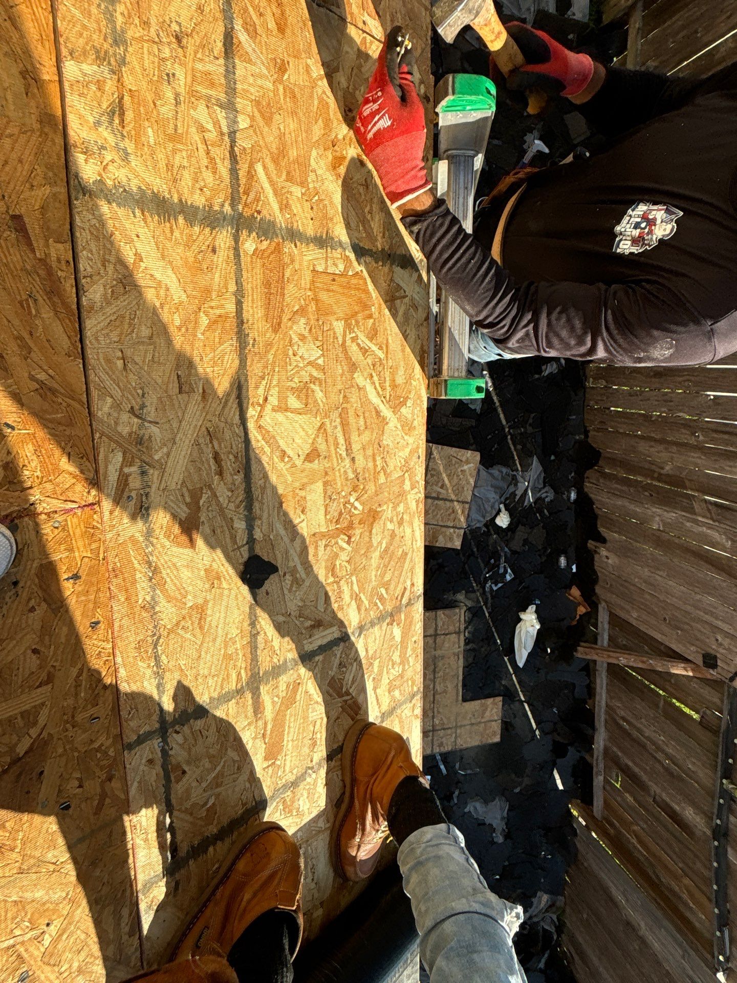 Residential Roofing Installation using Owen's Corning Duration (Lifetime) Shingles by Roof Repair Company