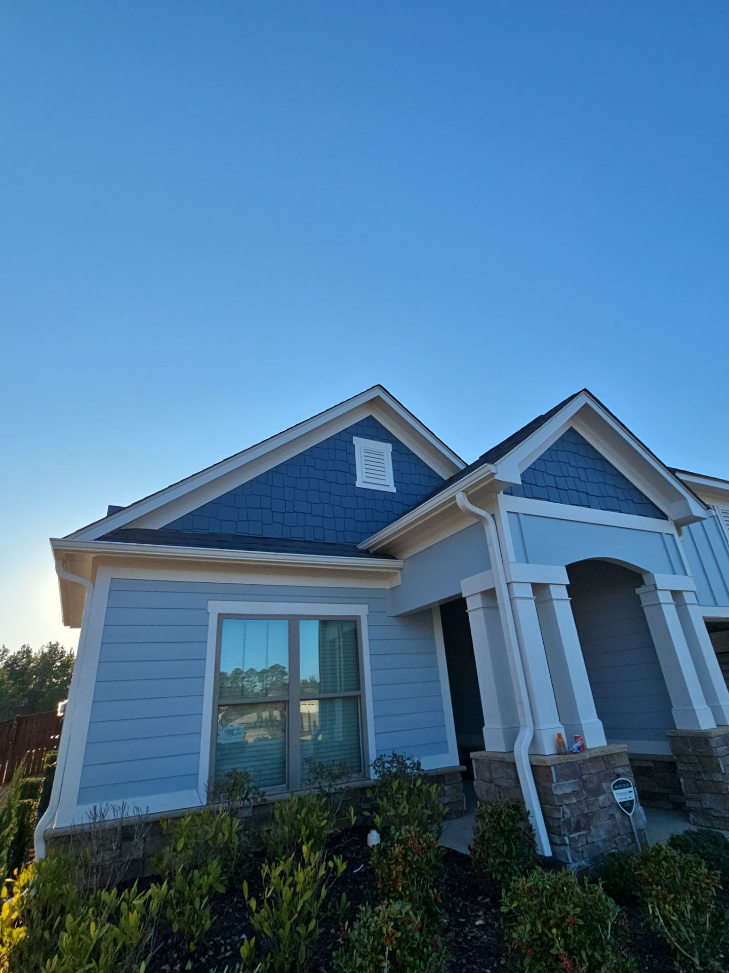 Full Exterior Painting Project in Peachtre City by Atlanta's Paint Doctor