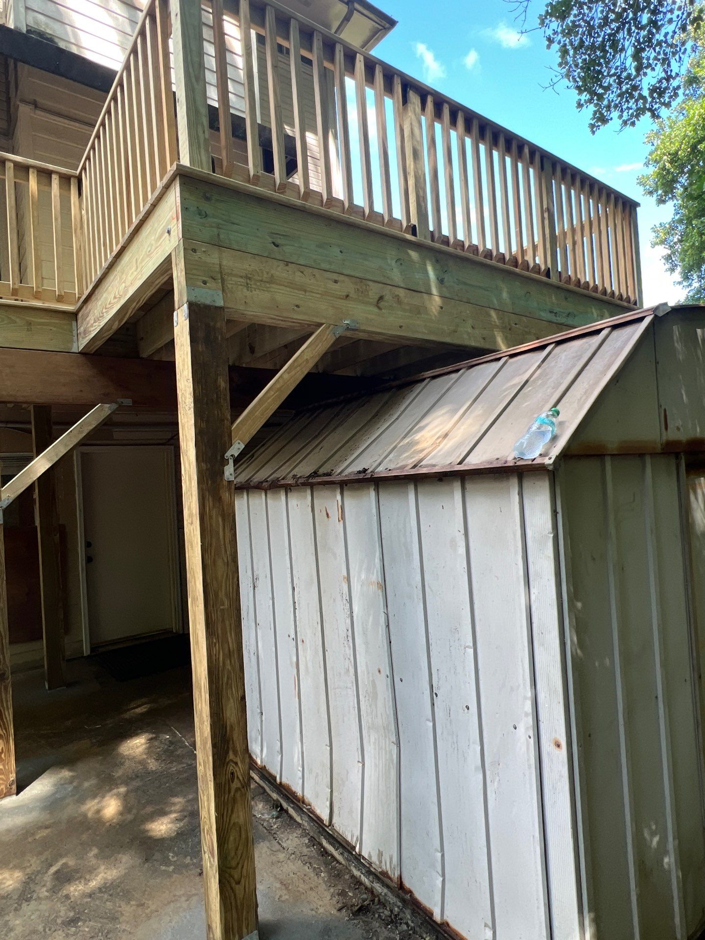 Wood Deck Build in Alpharetta, GA by Nelson Exteriors 
