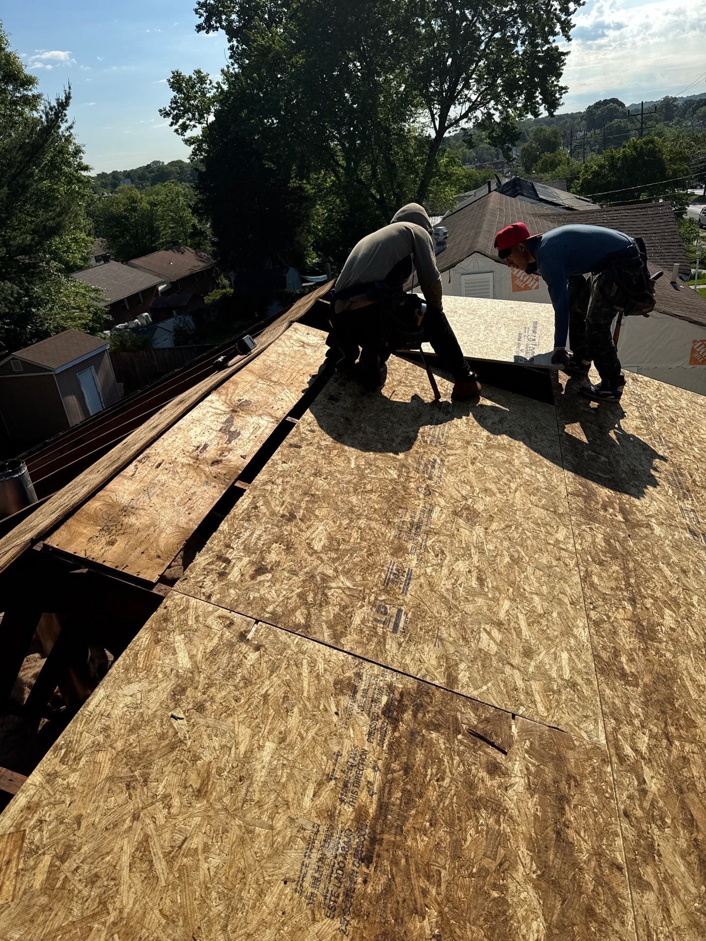Residential Roofing Installation using GAF HDZ SHINGLES by La Bendicion Contruction Llc