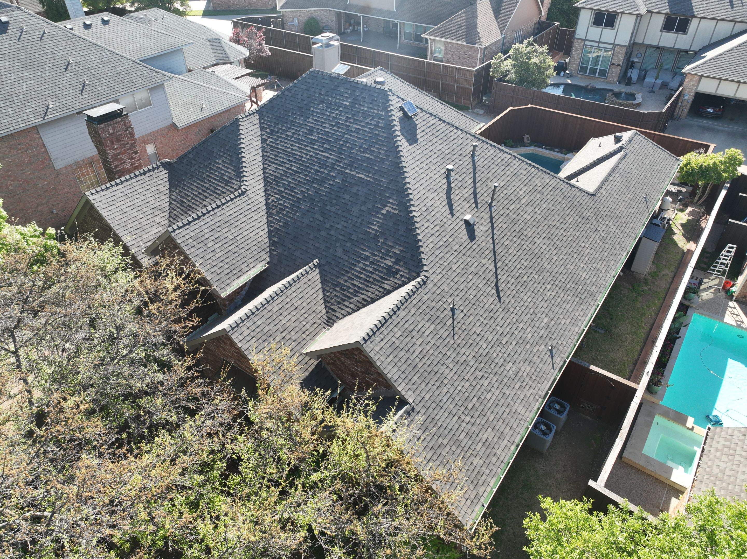 Residential Roofing Installation using Malarkey Vista Weathered Wood Plus by OneSource Roofing and Restoration