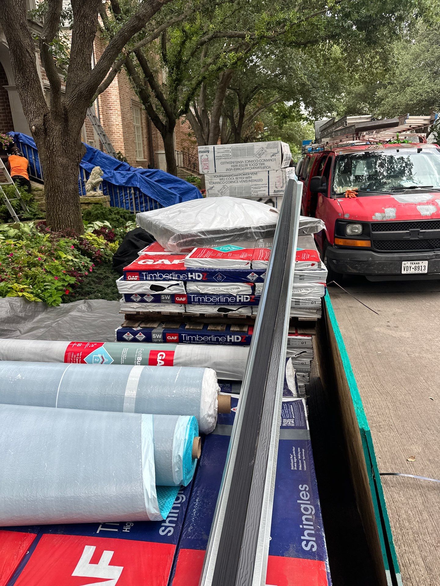 Project in Dallas by Zeus Exteriors