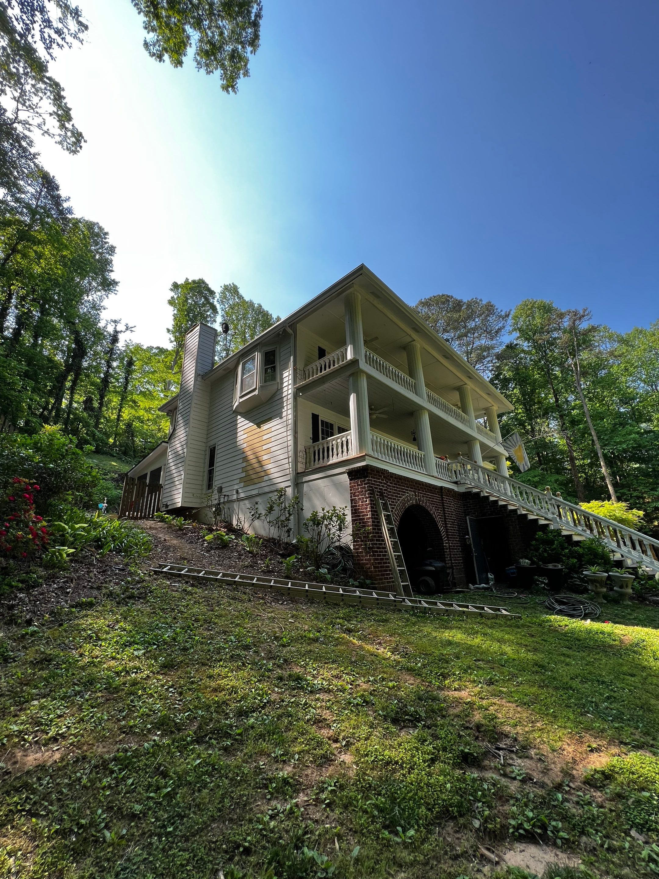 Comprehensive Exterior Painting for Multi-Level Residence in Smyrna by Swift Home Renovations