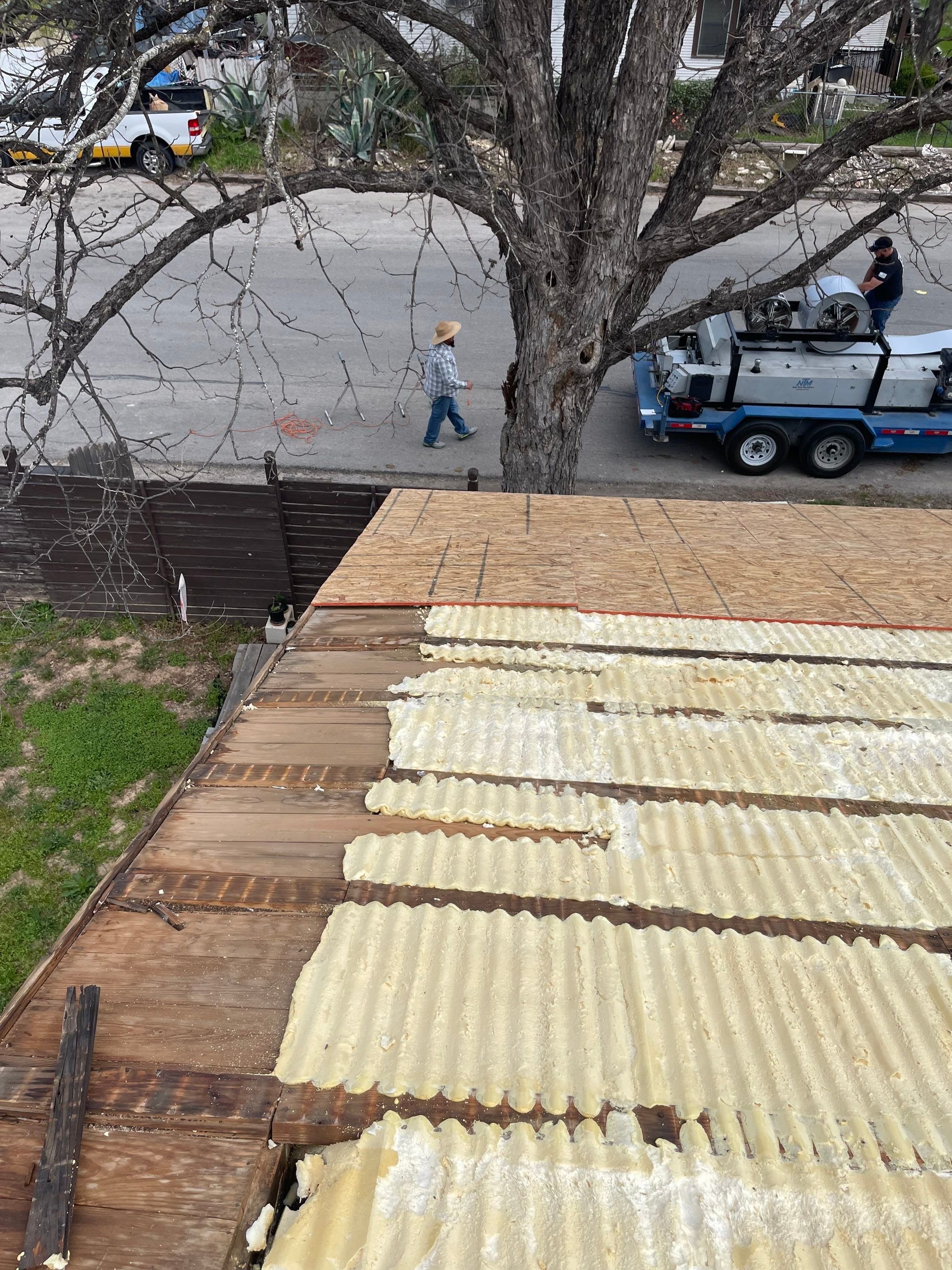 Residential Metal Roof Installation using McElroy Metal by Premier Roofing and Contracting