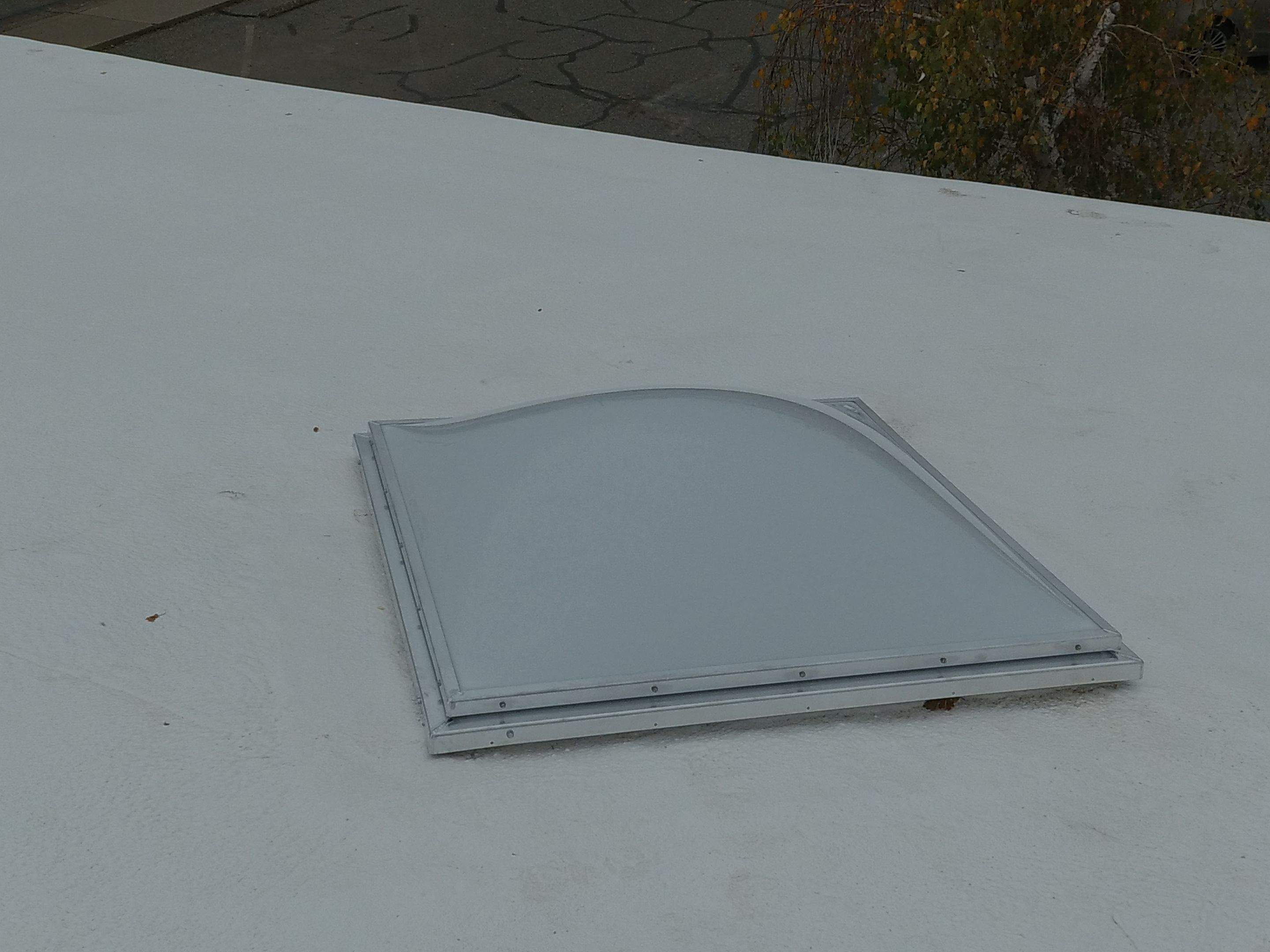 Spray foam and coatings using Conklin Benchmark/PUMA XL coatings and spray foam by Straight Edge Roofing Inc