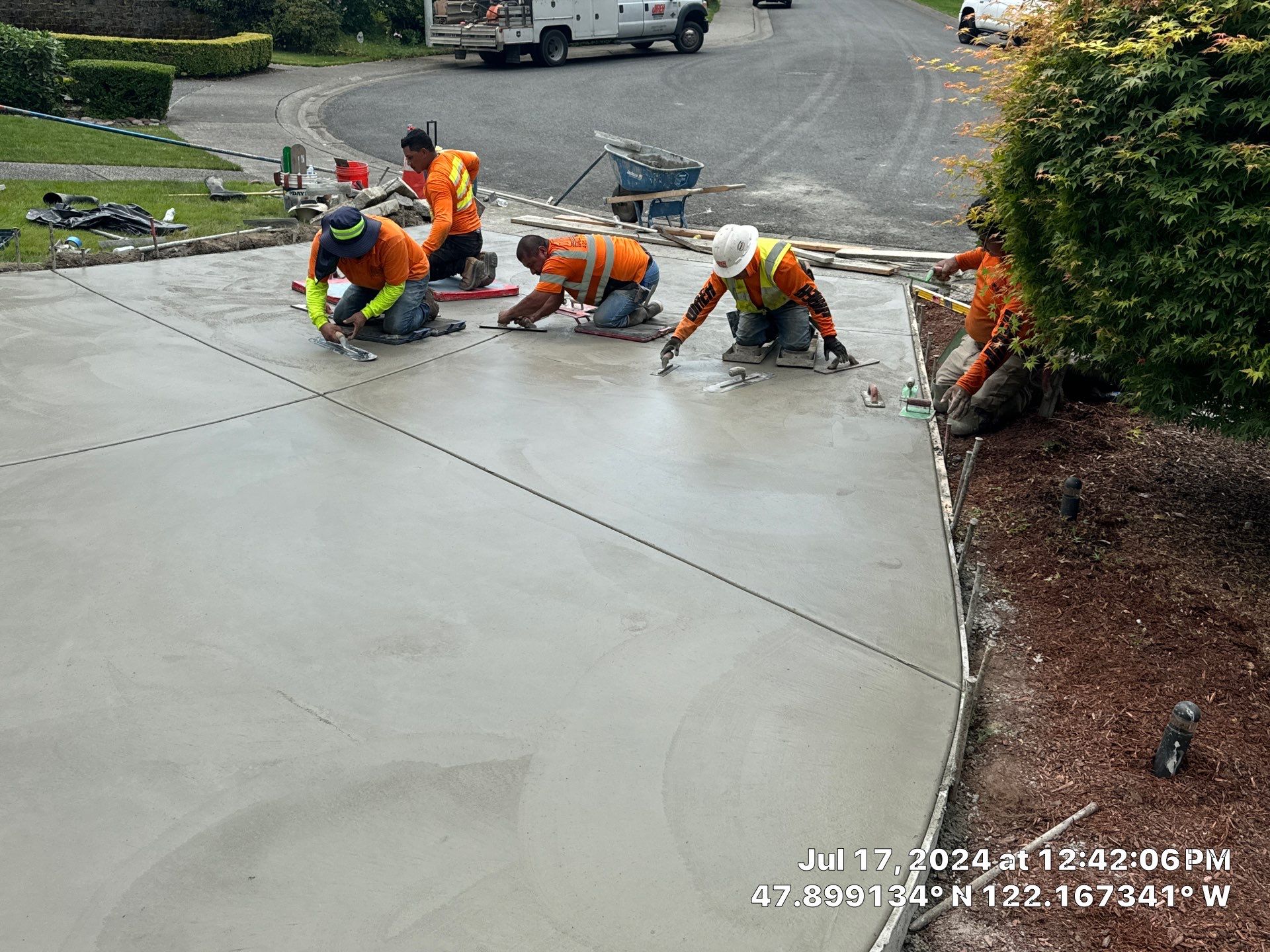 Luis | Concrete Driveway by Jireh Asphalt & Concrete Inc 