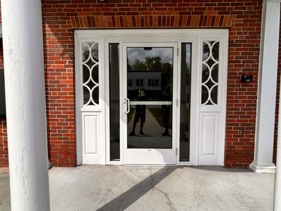 Commercial Door & Storefront using Kawneer 190 Narrow Stile Doors