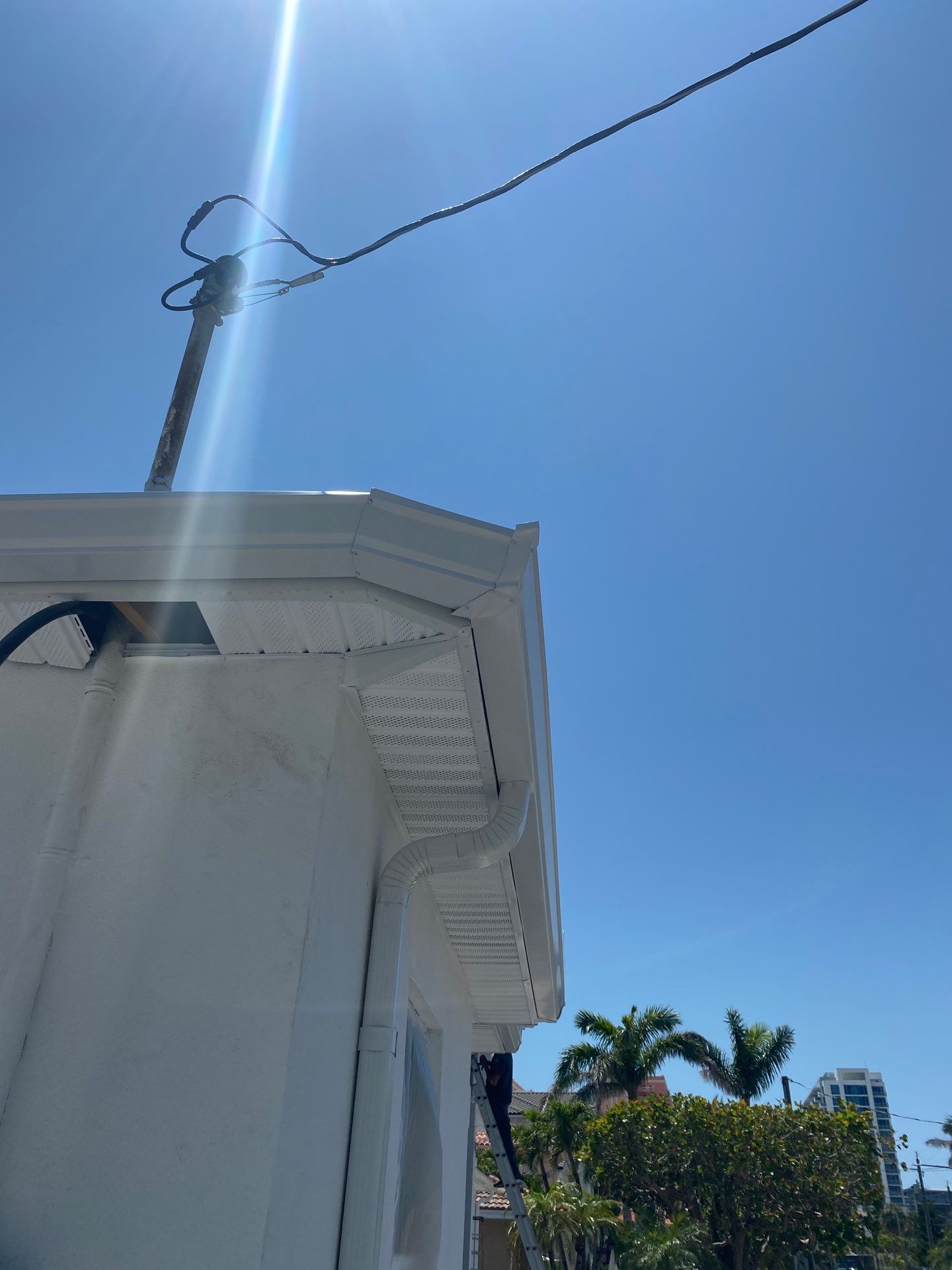 Florida Rain-Ready Homes with Seamless Gutters by Gutter Professor in Clearwater FL by Gutter Professors
