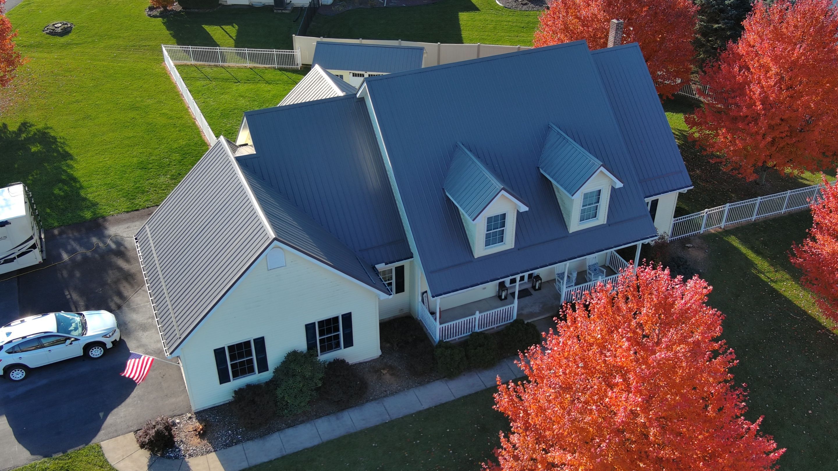 New Metal Roof Replacement in Bellefonte, PA by Starway Roof Systems