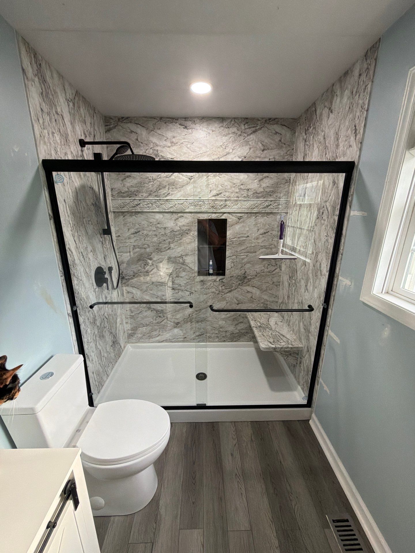 Tub to Shower Remodel by BathPlanet SW Virginia