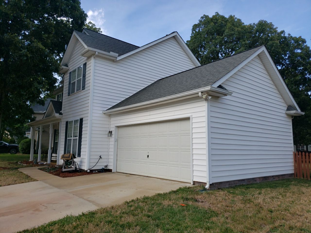 House Wash using cleaner by G&H Home Tech Pros LLC