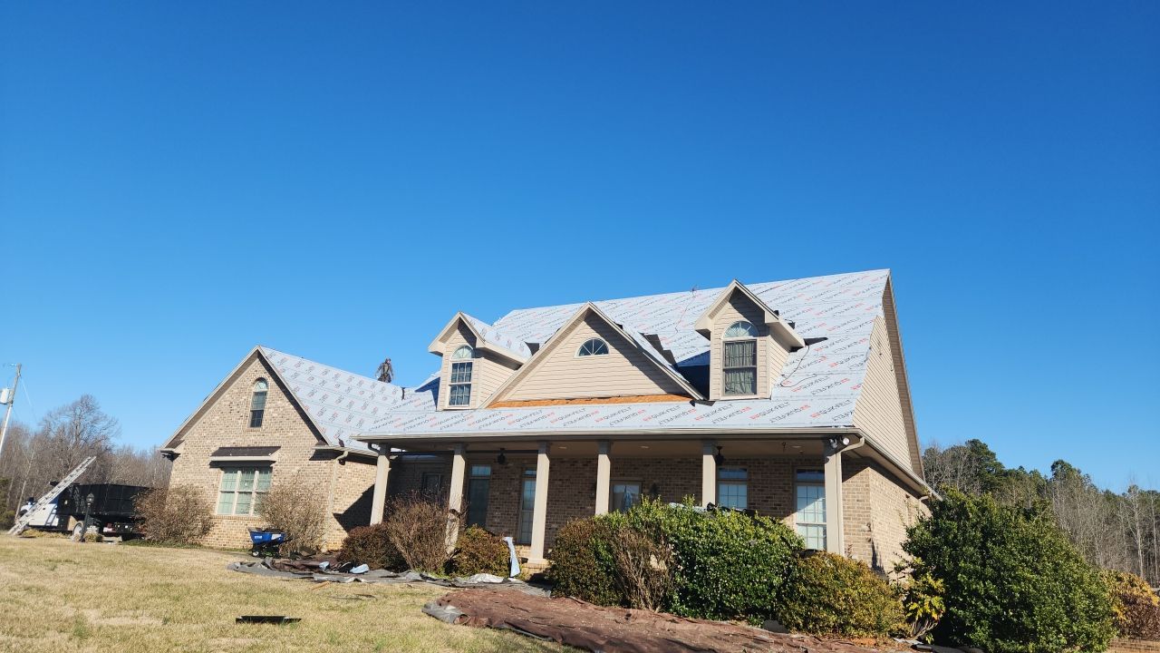 GAF Weathered Wood and Custom Copper by Just In Time Roofing and Restoration