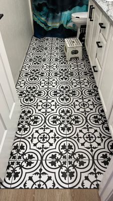 Flooring Installation using Various Tile