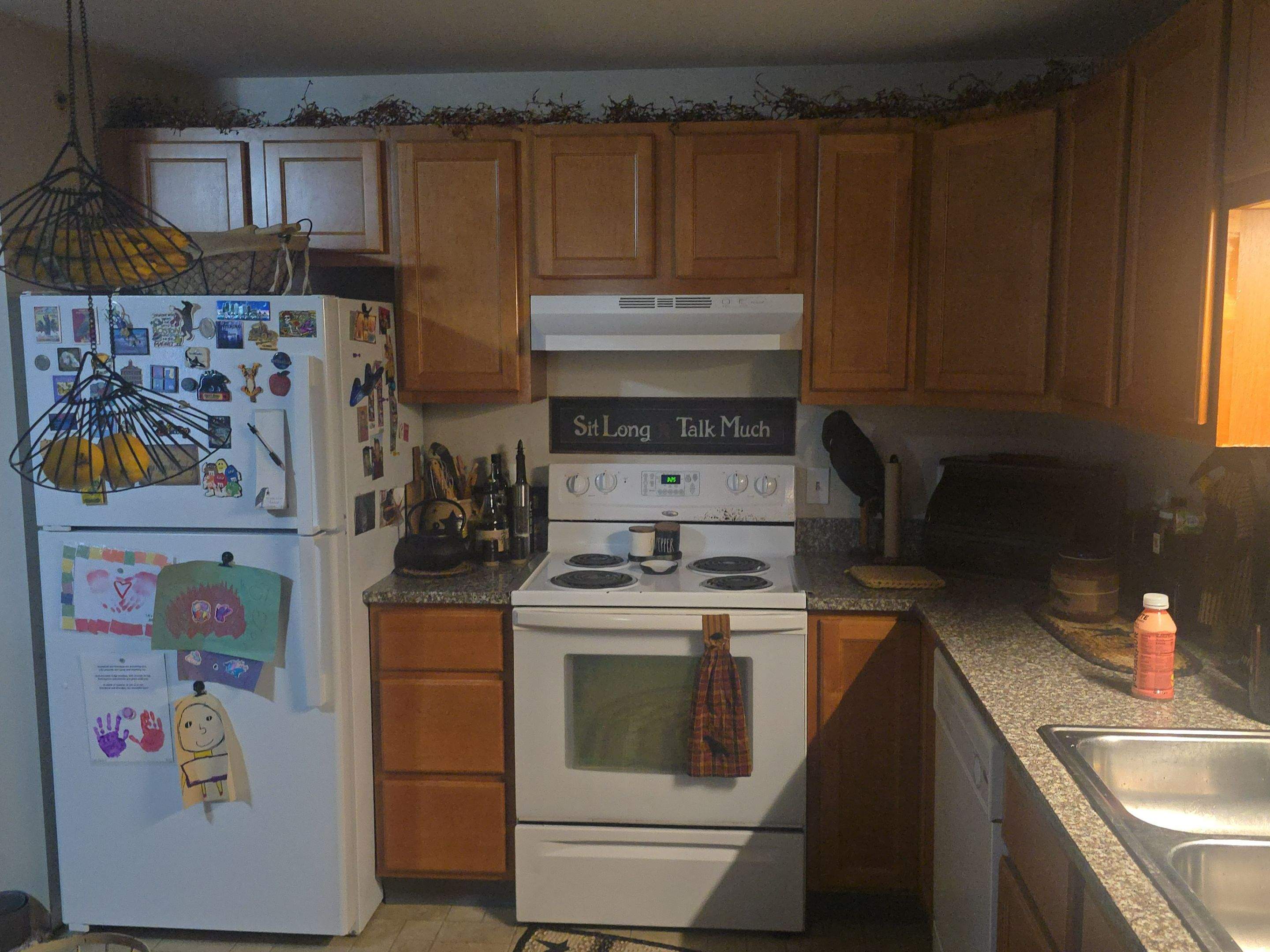 Kitchen Cabinet Refinishing and Shaker-Style Transformation in Manchester by The Persnickety Painters