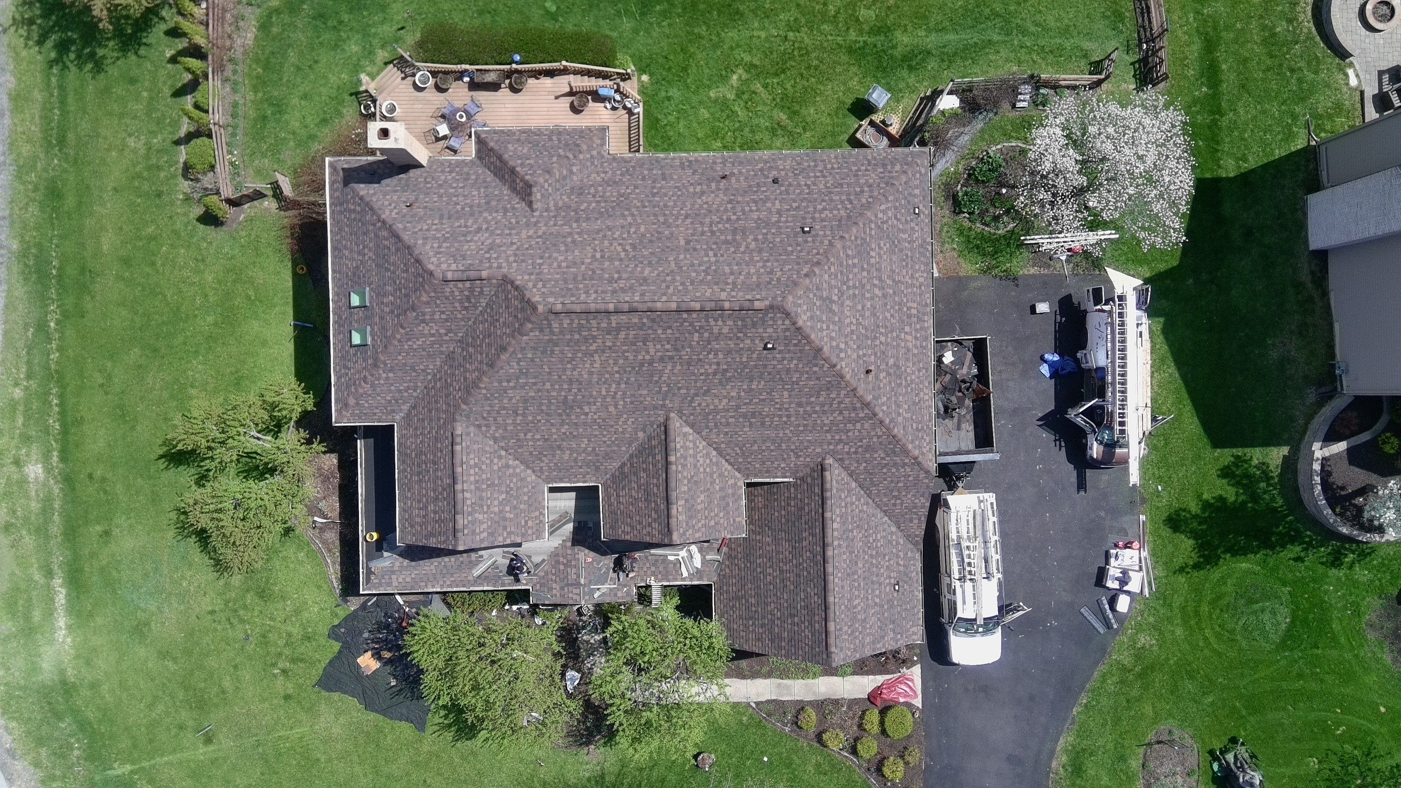 Re-roof: IKO Nordic in Shadow Brown by Midwest Building Solutions