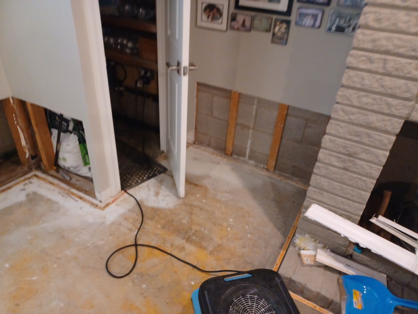 Project in West Bloomfield by EzDry Water Mitigation & Property Restoration