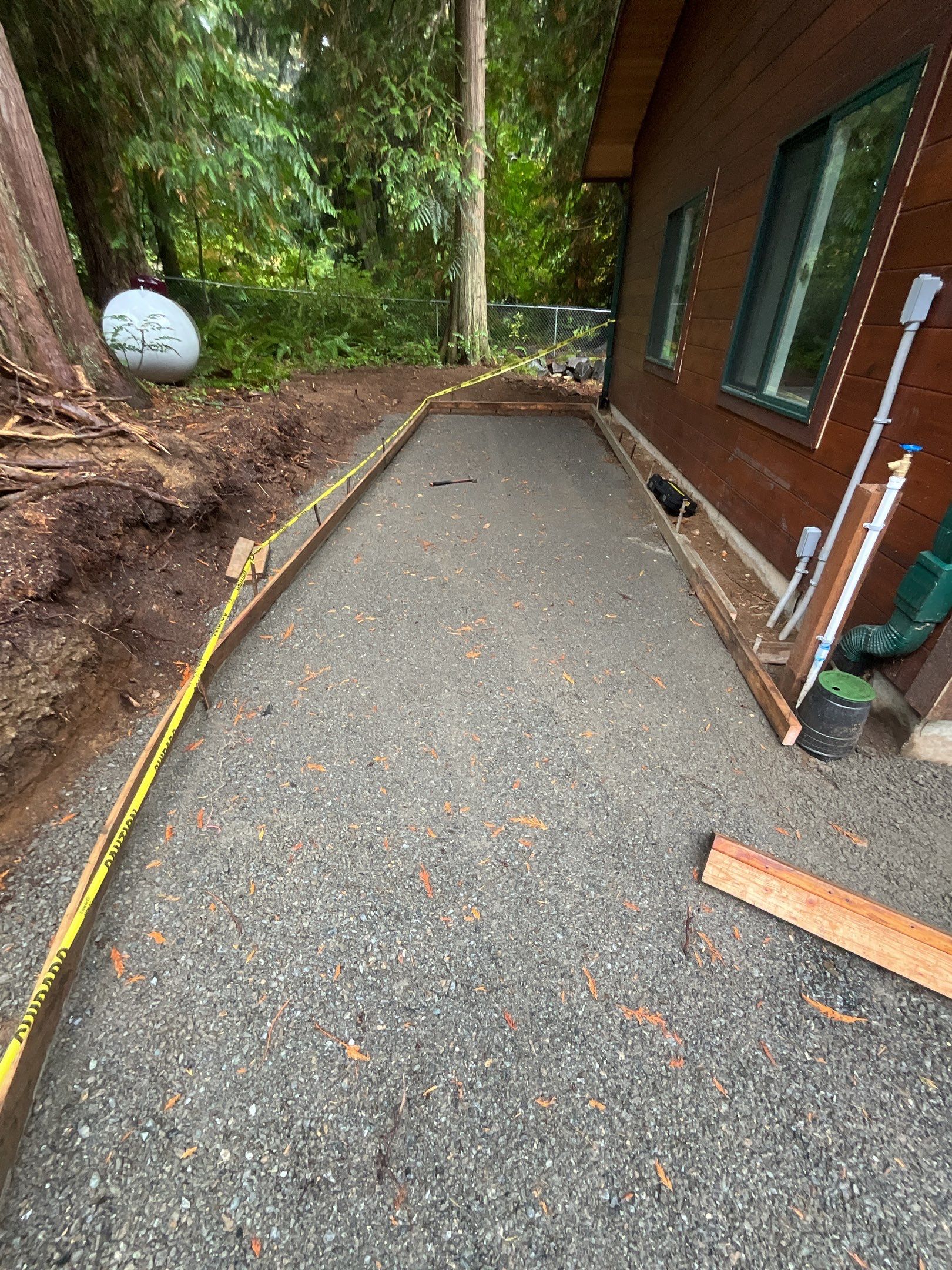 Pia | Custom Concrete Driveway, Walkway & Floating Steps by Jireh Asphalt & Concrete Inc 