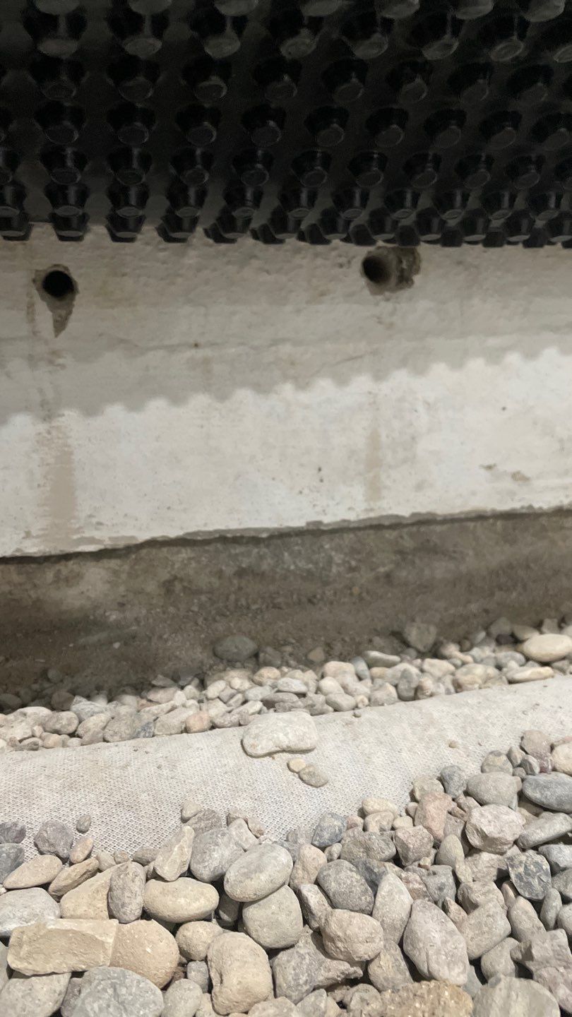 Interior Drain Tile & Wall Drainage in Northeast Minneapolis by Waterproofing Northeast