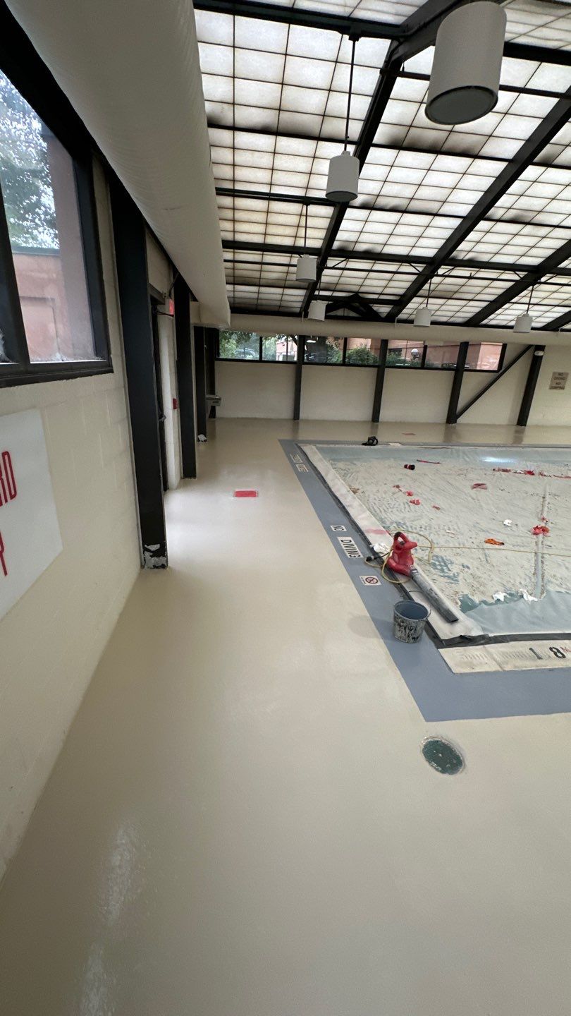 Hotel Pool Deck Project in Cranberry Township by Floors in a Day, Inc