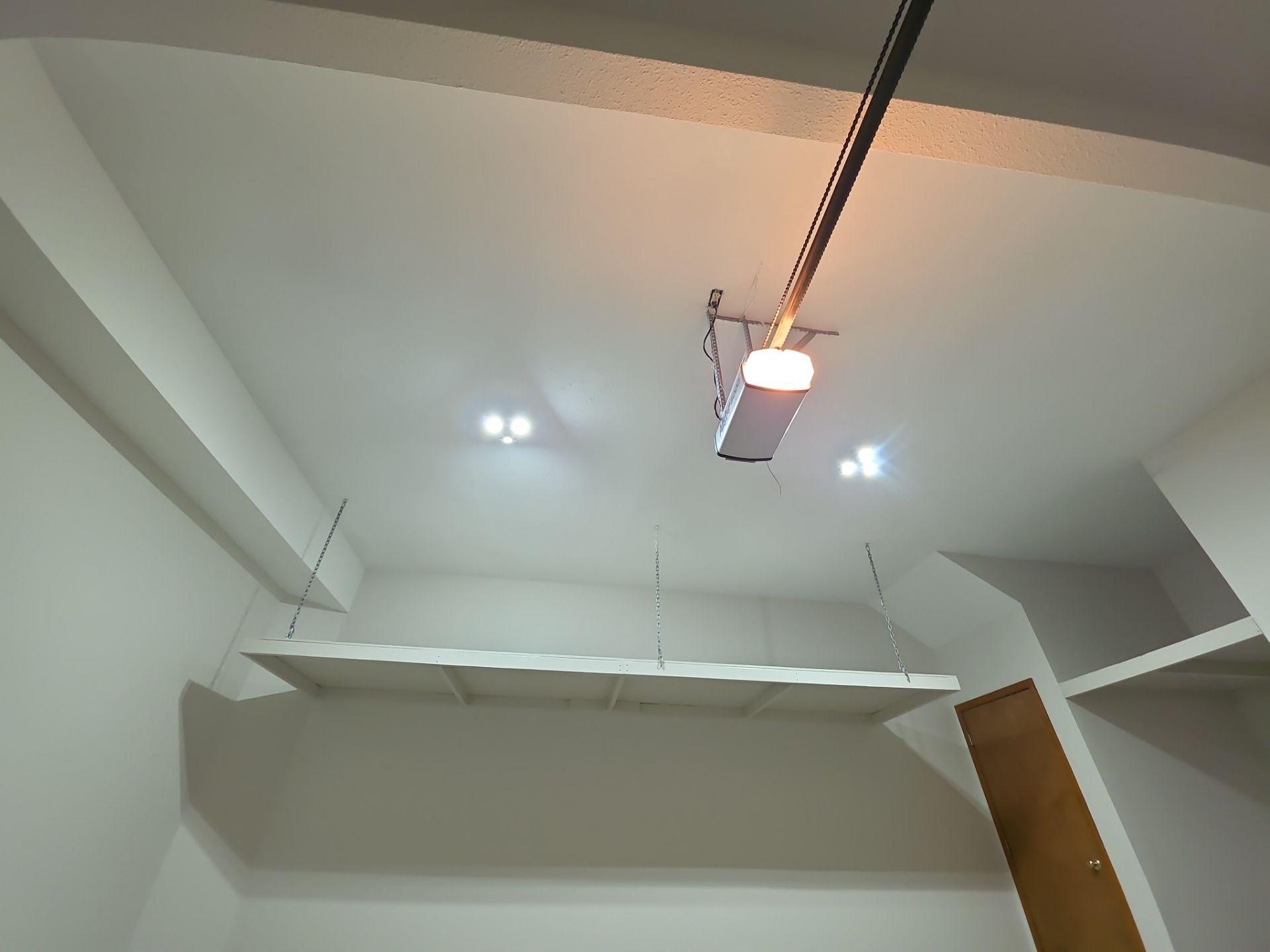 Custom Epoxy Flake Floor Coating and Ceiling Repair in Muskegon by Gordon Painting