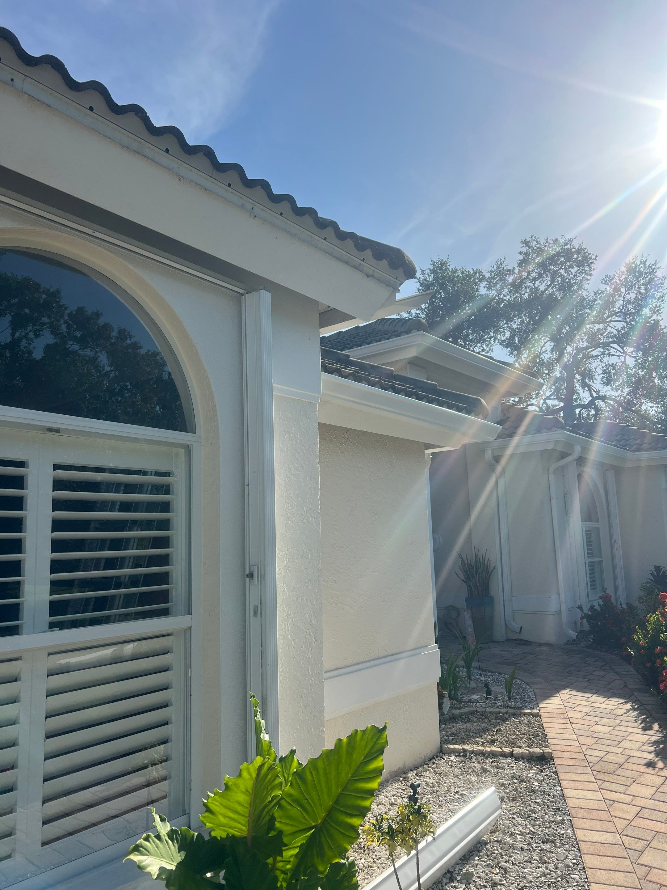 Downspout Installation in Sarasota FL by Gutter Professors