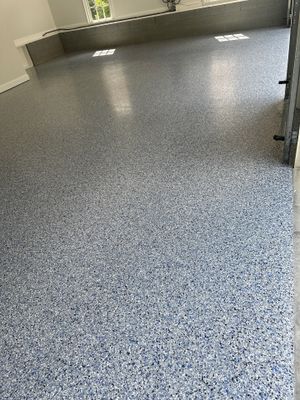 Garage Floor Coating using Steamboat