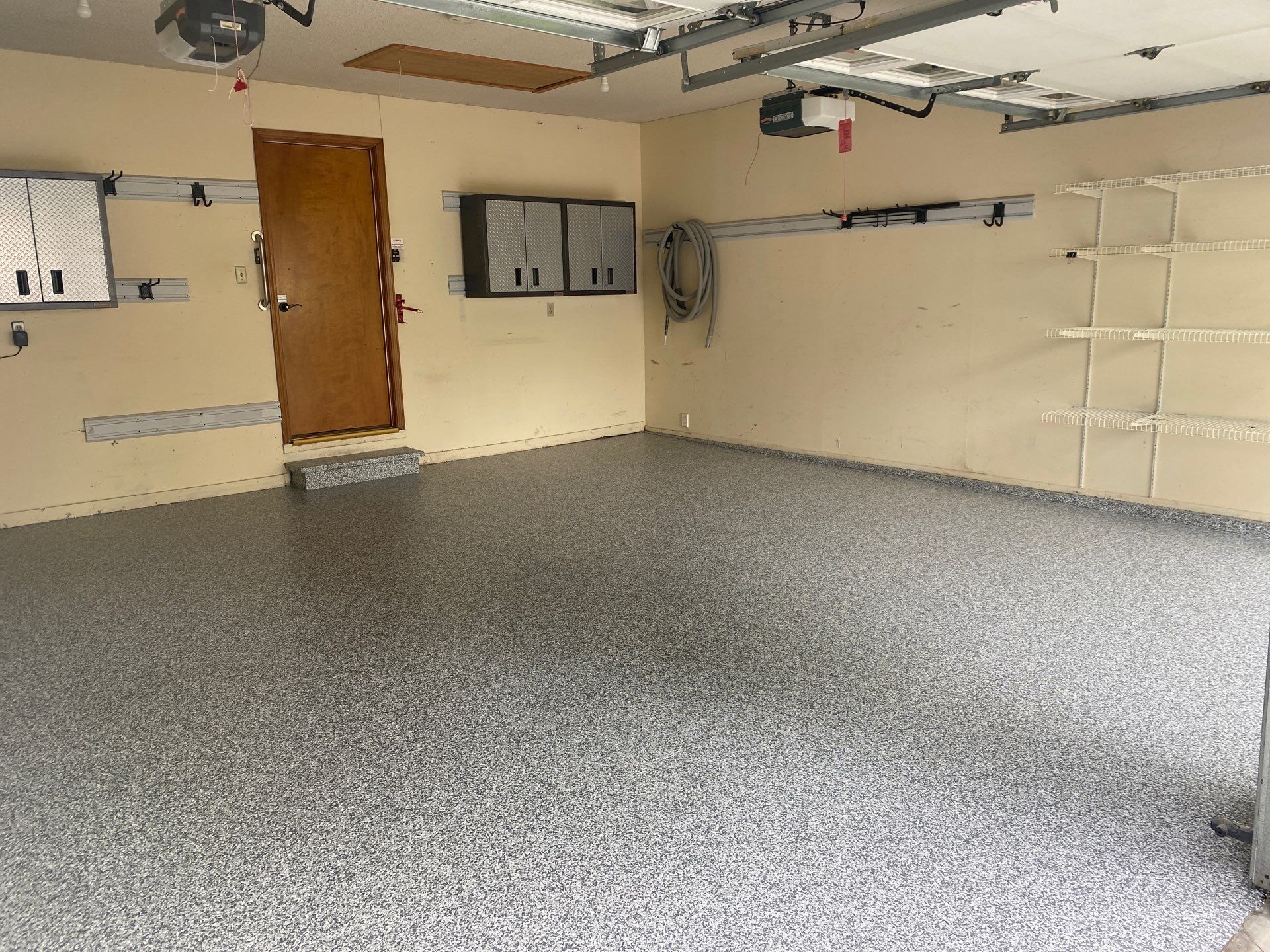 Barbi B. gets a new garage floor! by Banner Garage