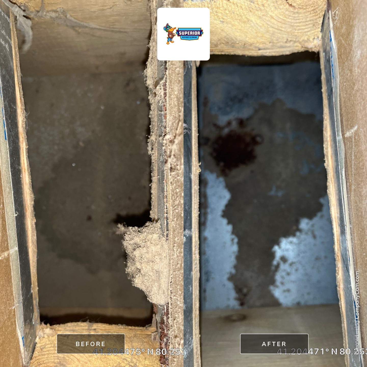Air Duct Cleaning With a Vacuum Truck in Mercer, PA by Superior Air Duct Cleaning