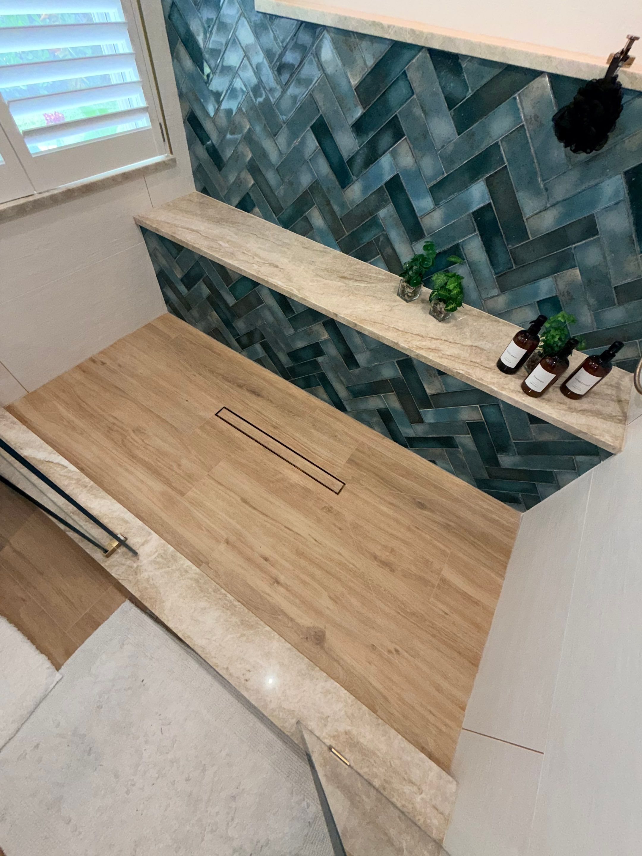 Master Bathroom, Main Floors & Powder Room - Delray Beach by Hevi Tile