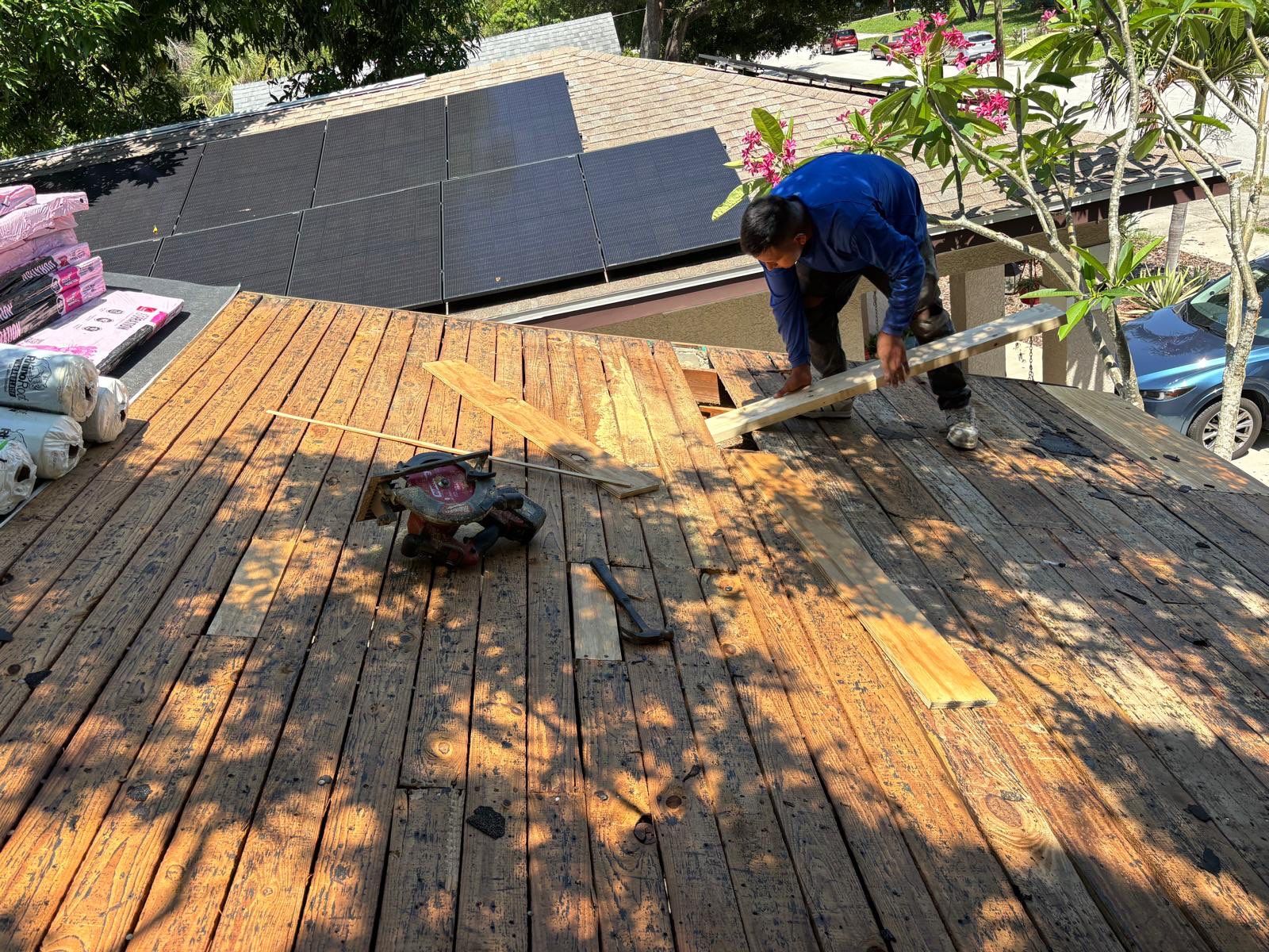 Project in St. Petersburg 33713 by Mitchell Roofing Company LLC 